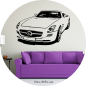 Preview: Wandtattoo Mercedes Benz SLS AMG Coupe C197